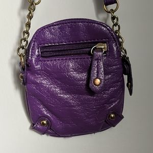 Tiny purple bag